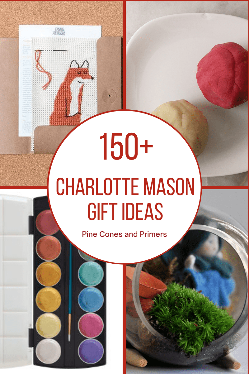 The ultimate Charlotte Mason Gift Guide 150+ ideas - Pine Cones and Primers